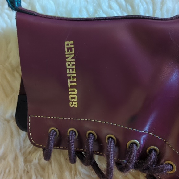 Solovair 11 Eye Steel Toe Southerner Derby Boots - Picture 13 of 16